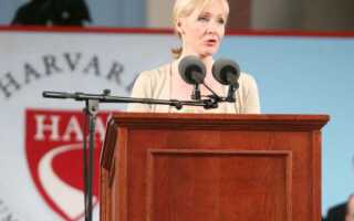 Речь Джоан Роулинг перед выпускниками Гарварда (J. K. Rowling speaks at Harvard commencement) и перевод наиболее интересных цитат