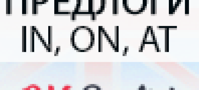 Предлоги времени в английском: in, on, at