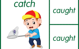 Три формы глагола catch — перевод, примеры предложений