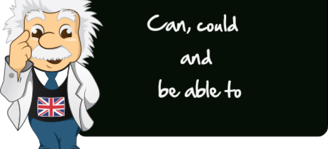Модальные глаголы CAN, COULD и конструкция BE ABLE TO