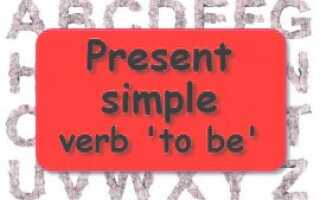 Глагол to be в Present Simple