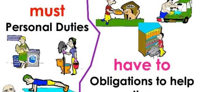 Модальный глагол have to