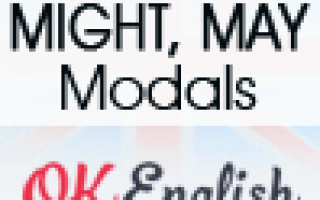 Модальные глаголы MIGHT и MAY